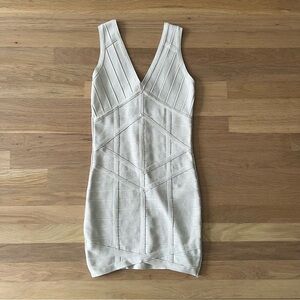 Tan Bodycon Dress -Venus